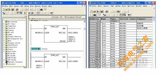 圖4 通訊程序和通訊數據圖
